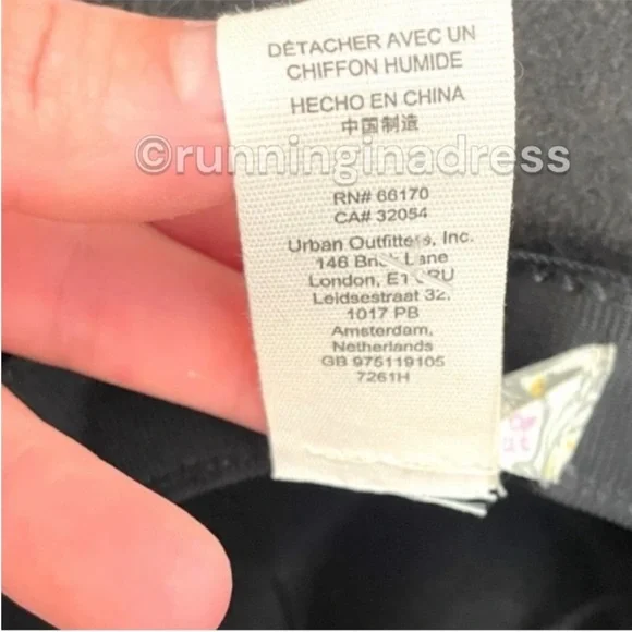 NWOT Free People Clean Slate Felt Adjustable Hat In Color Black Size One Size